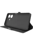 Чехол BORASCO Book Case Realme Note 60/ 60X (Черный) 2