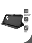 Чехол BORASCO Book Case Tecno Spark Go 2025/ Spark Go 1/ Pop 9 (Черный) 2