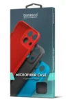Чехол BORASCO Microfiber Case Apple iPhone 16 черный 3