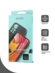 Чехол BORASCO Silicone Case матовый Infinix HOT 12i (Черный) 3