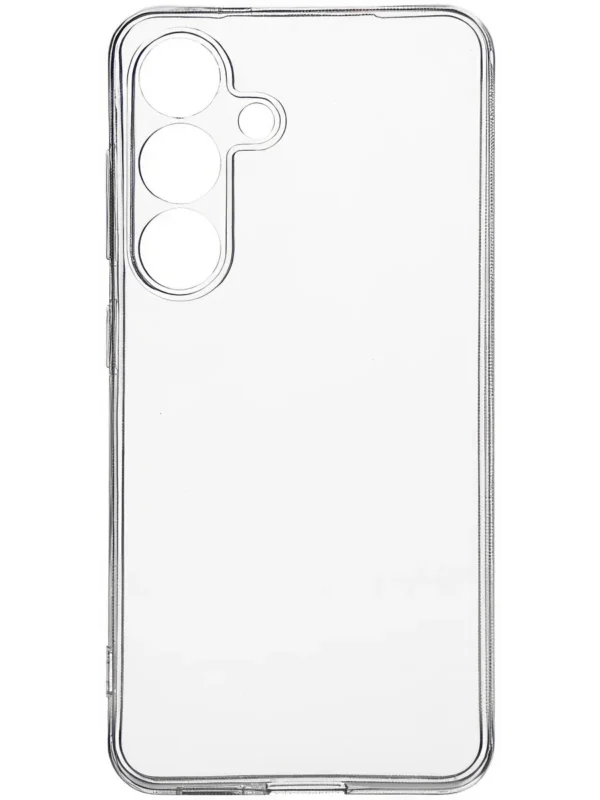 Чехол BORASCO Silicone Case матовый Samsung Galaxy S25 черный 1