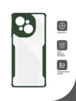 Чехол BORASCO Silicone Case матовый Tecno Spark Go 2025/ Spark Go 1/ Pop 9 зеленый опал 3