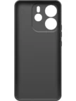 Чехол BORASCO Silicone Case матовый Xiaomi Redmi Note 14 4G (Черный) 2