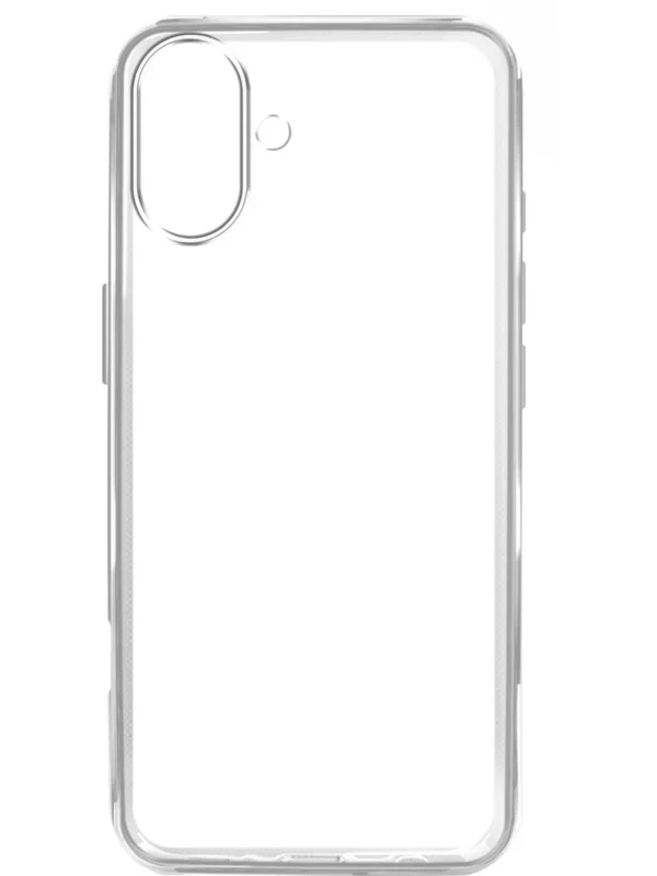 Чехол BORASCO силиконовый Apple iPhone 16 Plus прозр. 1