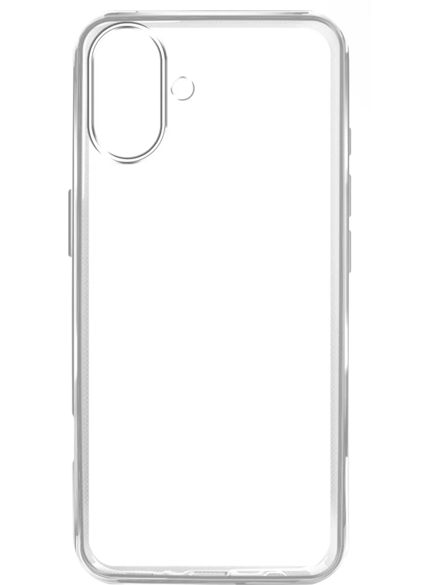 Чехол BORASCO силиконовый Apple iPhone 16 Plus прозр. 1 Чехол BORASCO силиконовый Apple iPhone 16 Plus прозр. 1