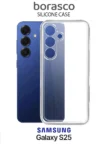 Чехол BORASCO силиконовый Samsung Galaxy S25 прозр. 1