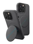 Чехол UNIQ для iPhone 14 Pro Max чехол NOVO with magnetic grip Grey 3