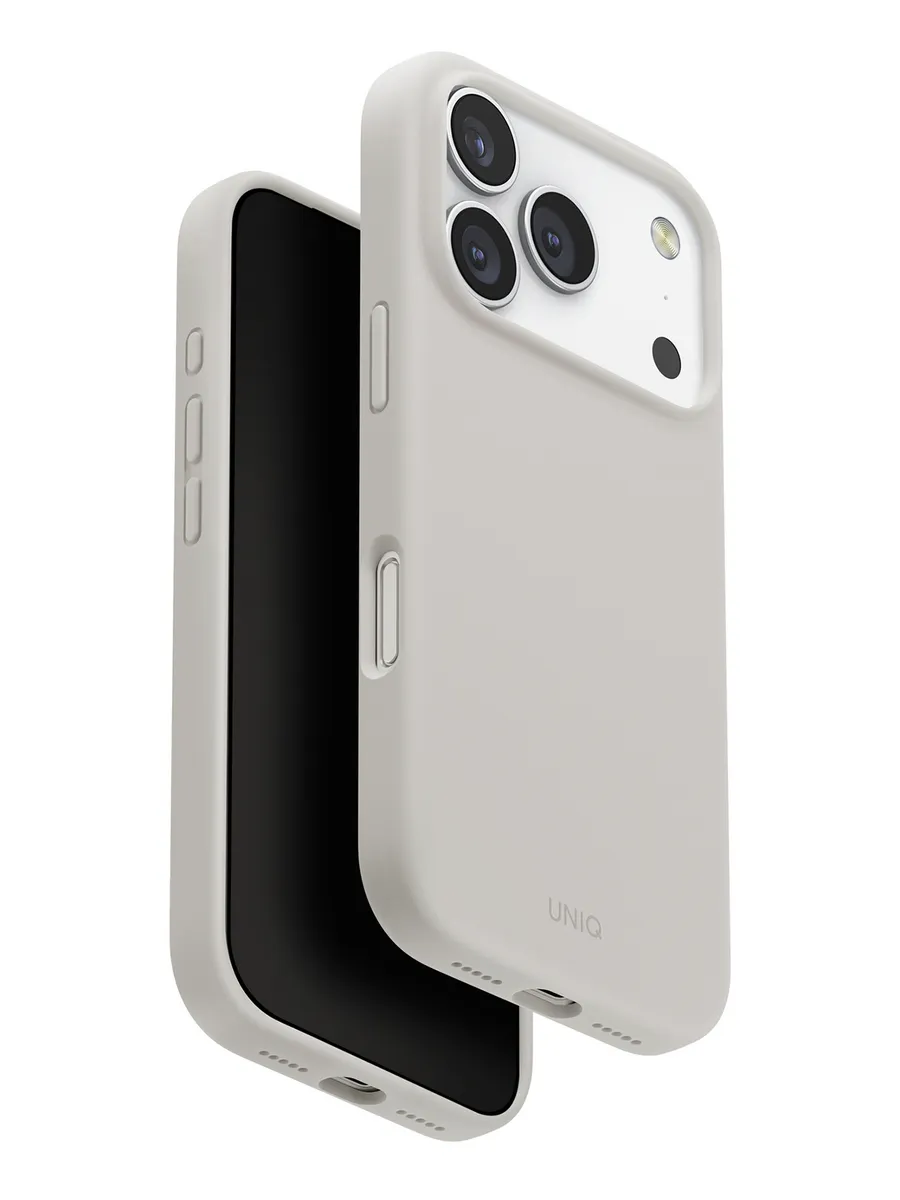 Чехол UNIQ для iPhone 17 Pro чехол LINO Charcoal Grey (Magsafe) 1 Чехол UNIQ для iPhone 17 Pro чехол LINO Charcoal Grey (Magsafe) 1