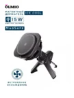 Держатель автомобильный OLMIO ICE Cool 15W QI 3