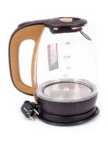 Электрочайник CENTEK CT-0056 (Бежевый-кофе) 5