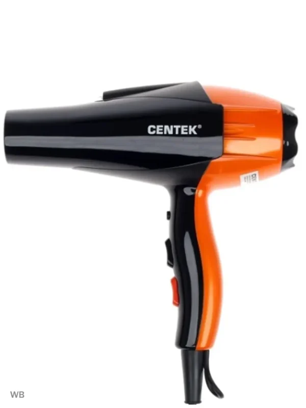 Фен CENTEK CT-2226 Professional (Черный-оранжевый) 1