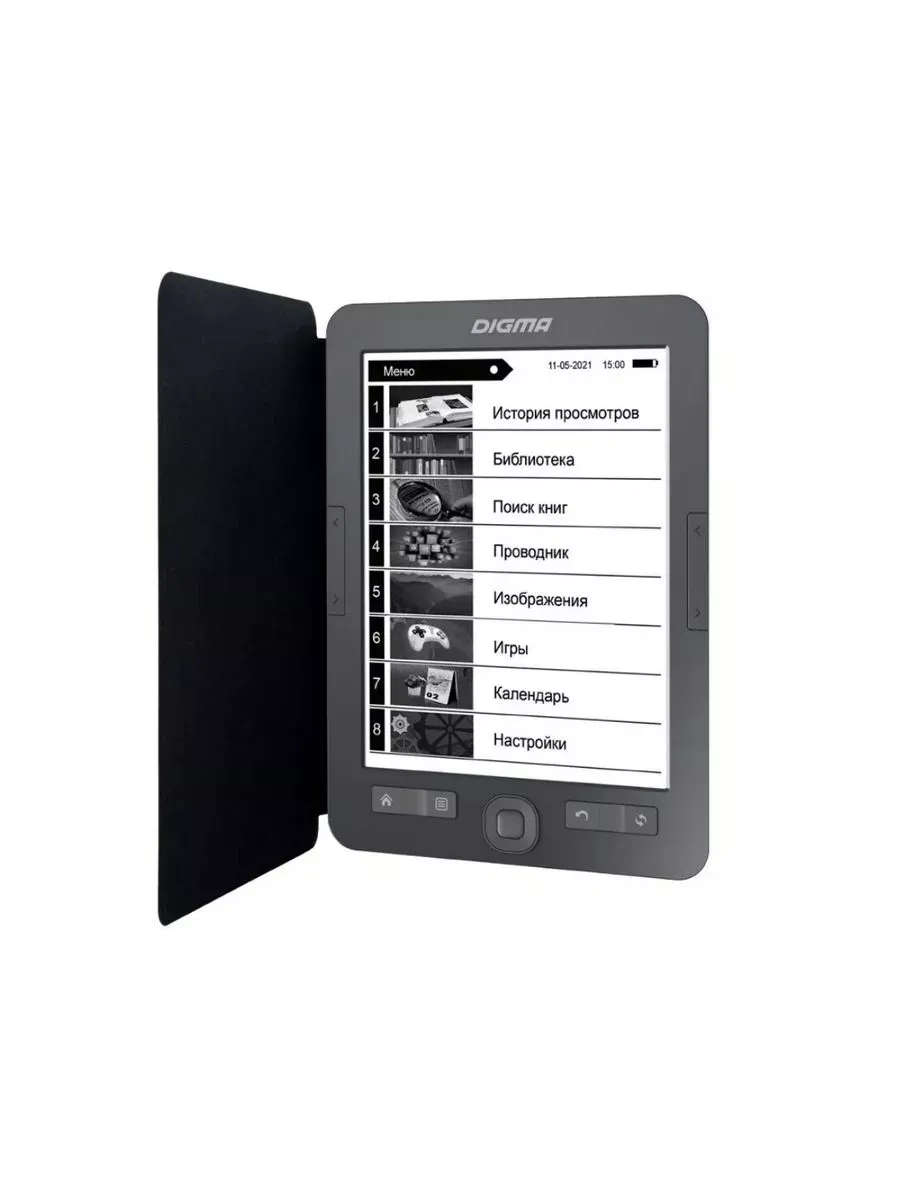 Электронная книга DIGMA M1 6" E-ink (dark grey) 1 Электронная книга DIGMA M1 6" E-ink (dark grey) 1