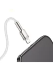Кабель BASEUS Pudding Series USB - Lightning 2m (Белый) 5