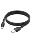 Кабель BOROFONE BX86 USB - micro USB 2.4A 1m (Черный) 2