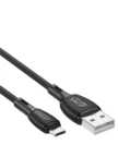 Кабель BOROFONE BX86 USB - micro USB 2.4A 1m (Черный) 4