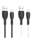 Кабель BOROFONE BX86 USB - micro USB 2.4A 1m (Черный) 5