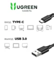 Кабель GRIFON GC-U09C USB - Type-C 10A 1.5m (Красный) 1