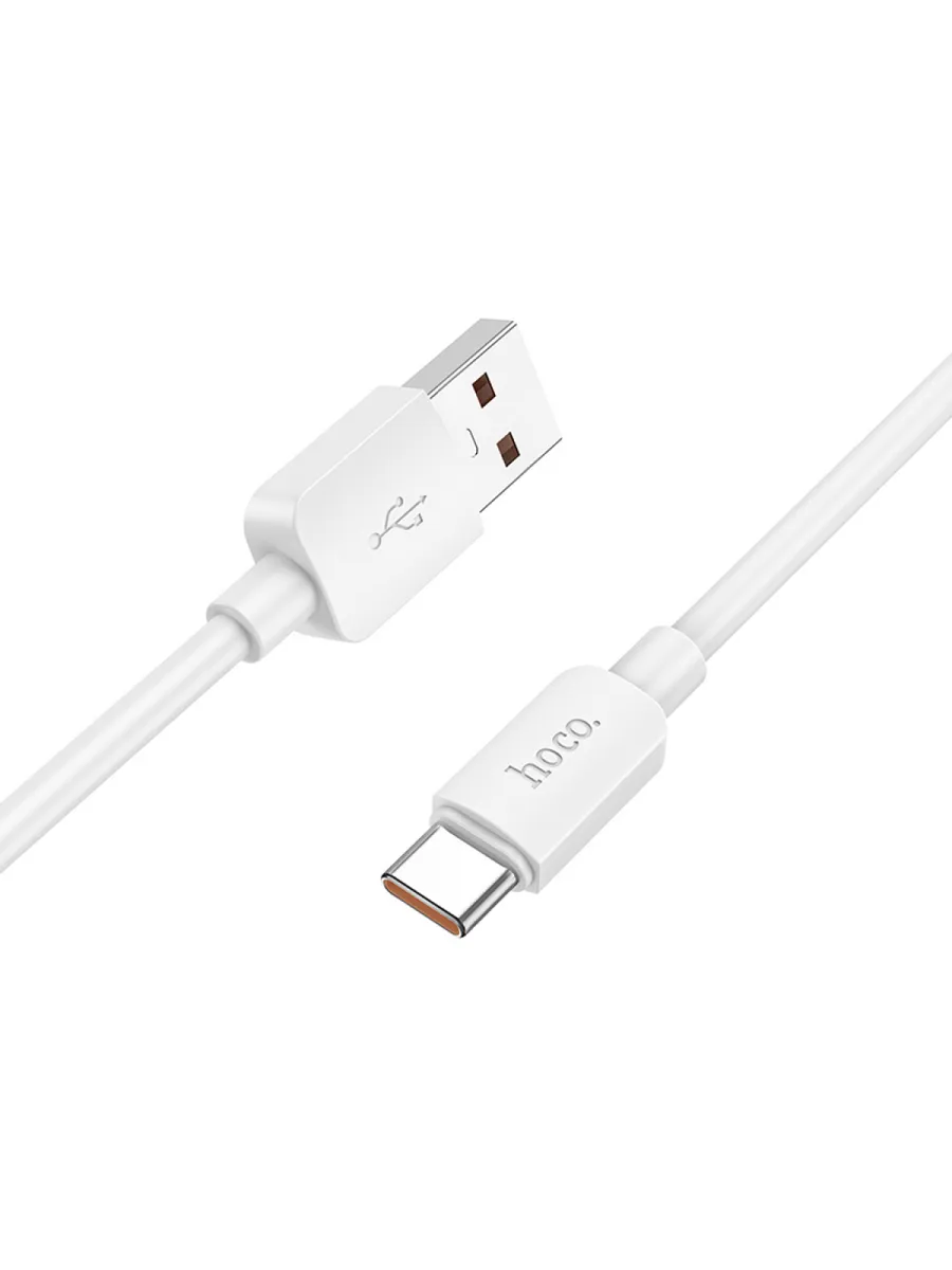 Кабель HOCO X96 USB 3.0A 100W Type-C 1м (Белый) 1 Кабель HOCO X96 USB 3.0A 100W Type-C 1м (Белый) 1