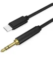 Кабель PERO AD09 USB-C TO MINI JACK 3.5MM (Черный) 2