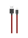 Кабель PERO DC-04 8-pin Lightning, 2А, 2м (Красный-черный) 5