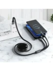 Кабель SMARTBUY 3-in-1 microUSB, Type-C, Lightning 1m (Черный) 2