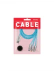 Кабель SMARTBUY BOLD USB - MicroUSB 1m (Синий) 2