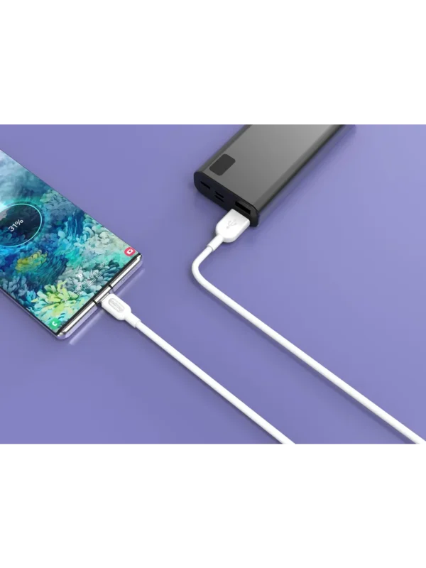 Кабель SMARTBUY GEAR USB - Type-C 1m (Белый) 1