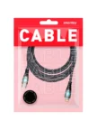 Кабель SMARTBUY IK-12-PDTRANSP Type-C - Lightning 1m (Черный) 2