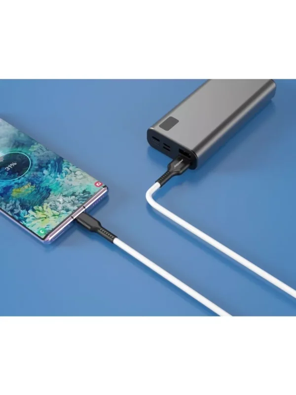 Кабель SMARTBUY iK-12r USB - microUSB 1m (Белый) 1