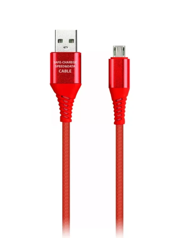 Кабель SMARTBUY iK-12sp USB - microUSB 1m (Красный) 1