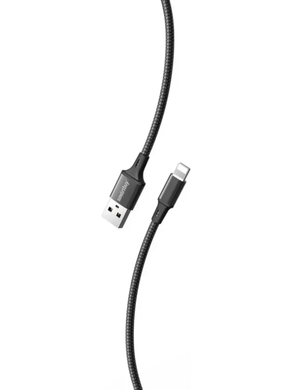 Кабель SMARTBUY S14 USB - Lightning 1m (Черный) 1