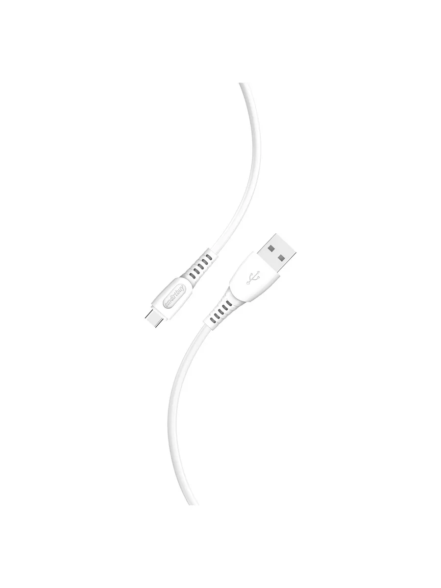 Кабель SMARTBUY S40 USB - Type-C 1m (Белый) 1 Кабель SMARTBUY S40 USB - Type-C 1m (Белый) 1