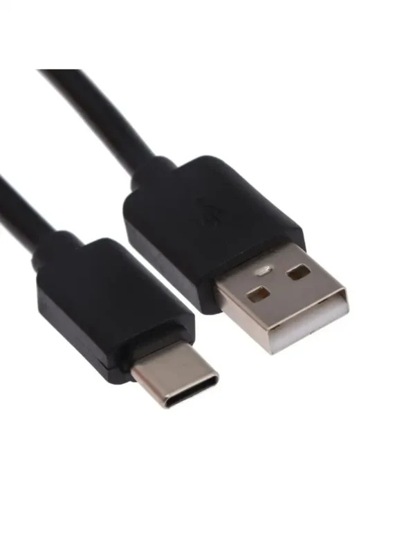 Кабель SMARTBUY Type-C - Type-C 1m (IK-3112FCTRANSP) (Черный) 1