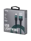Кабель TFN ENVY USB-A - Lightning 1,2m (Зеленый) 3