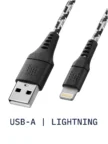 Кабель TFN FORZA USB-A - Lightning 1m (Steel) 2
