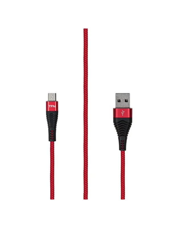 Кабель TFN FORZA USB-A - Micro-USB 1m (Красный) 1