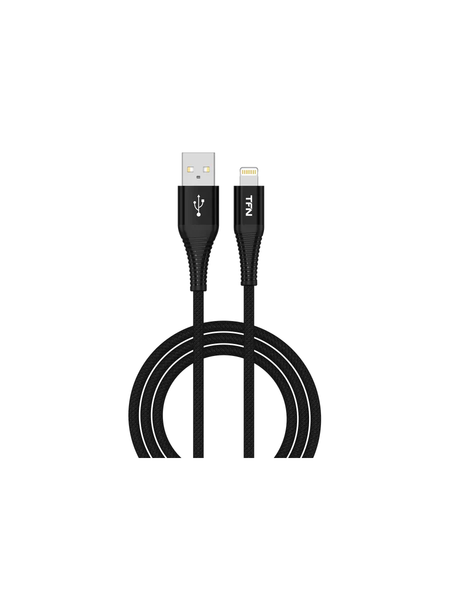 Кабель TFN NEXUS USB - Lightning 1,2m (Черный) 1 Кабель TFN NEXUS USB - Lightning 1,2m (Черный) 1