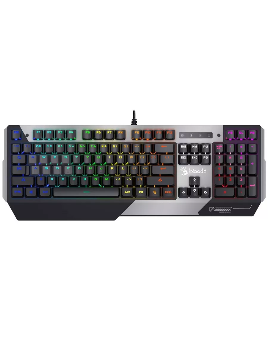 Клавиатура A4TECH Bloody B865N (Серый-черный) 1 Клавиатура A4TECH Bloody B865N (Серый-черный) 1