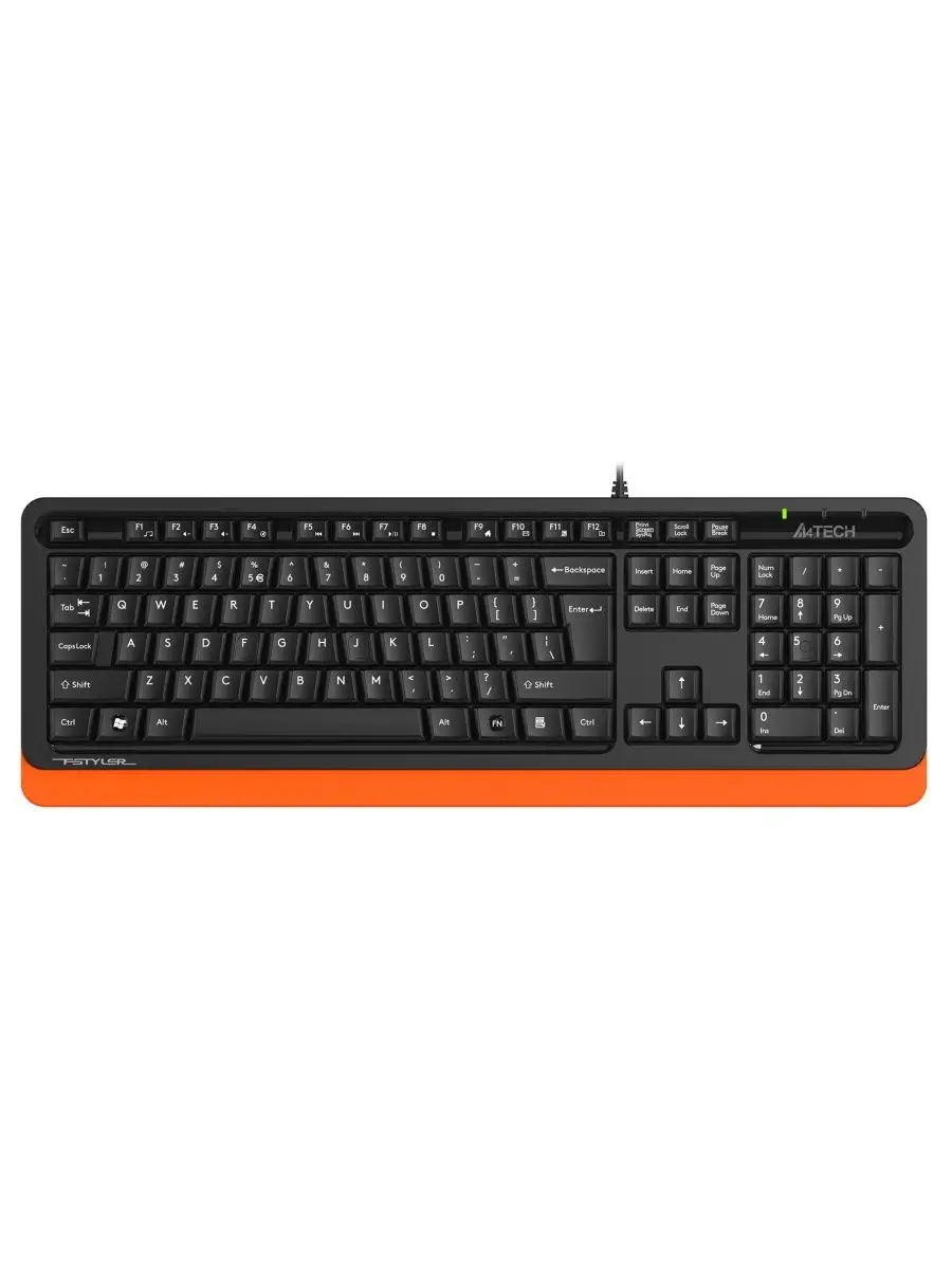 Клавиатура A4TECH FKS10 (Оранжевая) USB 1 Клавиатура A4TECH FKS10 (Оранжевая) USB 1