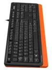 Клавиатура A4TECH FKS10 (Оранжевая) USB 3