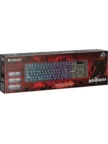 Клавиатура DEFENDER (45360)Mayhem GK-360DL RU чёрный,RGB подсветка,19 Anti-Ghost 7