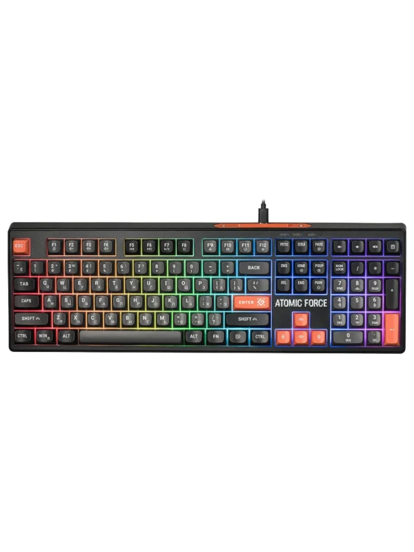 Клавиатура DEFENDER Atomic Force GK-005 (Черная) 1