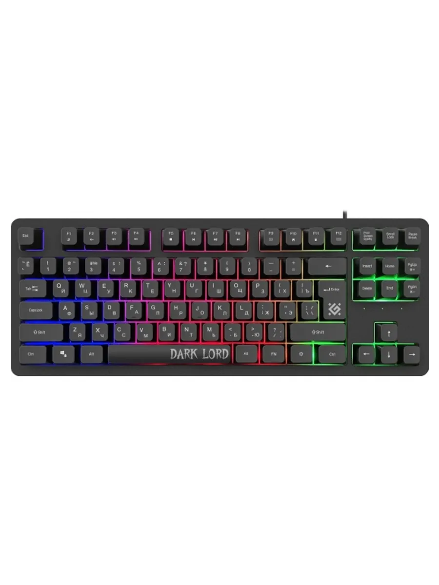 Клавиатура DEFENDER Dark Lord GK-580 (Черная) 1 Клавиатура DEFENDER Dark Lord GK-580 (Черная) 1