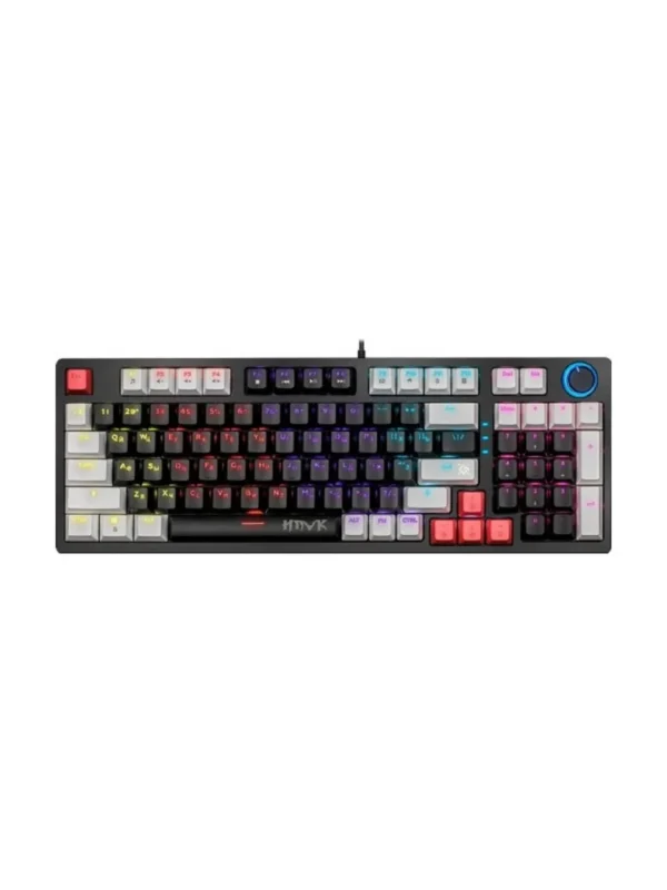 Клавиатура DEFENDER Hawk GK-418 Black (красные свитчи) 1