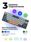 Клавиатура REDRAGON Caraxes Pro (Серо-оранжевая) 1