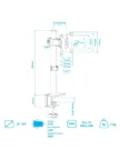 Крепёж настенный Arm Media LCD-301 (Черный) 6