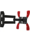 Крепёж настенный HOLDER LCDS-5066 (Черный глянец) 8