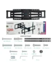 Крепёж настенный KROMAX ATLANTIS-75 (Черный) 2