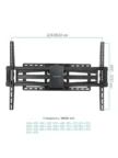 Крепёж настенный KROMAX ATLANTIS-75 (Черный) 7