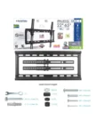 Крепёж настенный KROMAX IDEAL-4 (Черный) 5